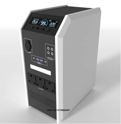 Portable Power Station 1000W - 屋内外兼用 1000W Lifepo4 ソーラーポータブル電源 10000mAh 家庭用