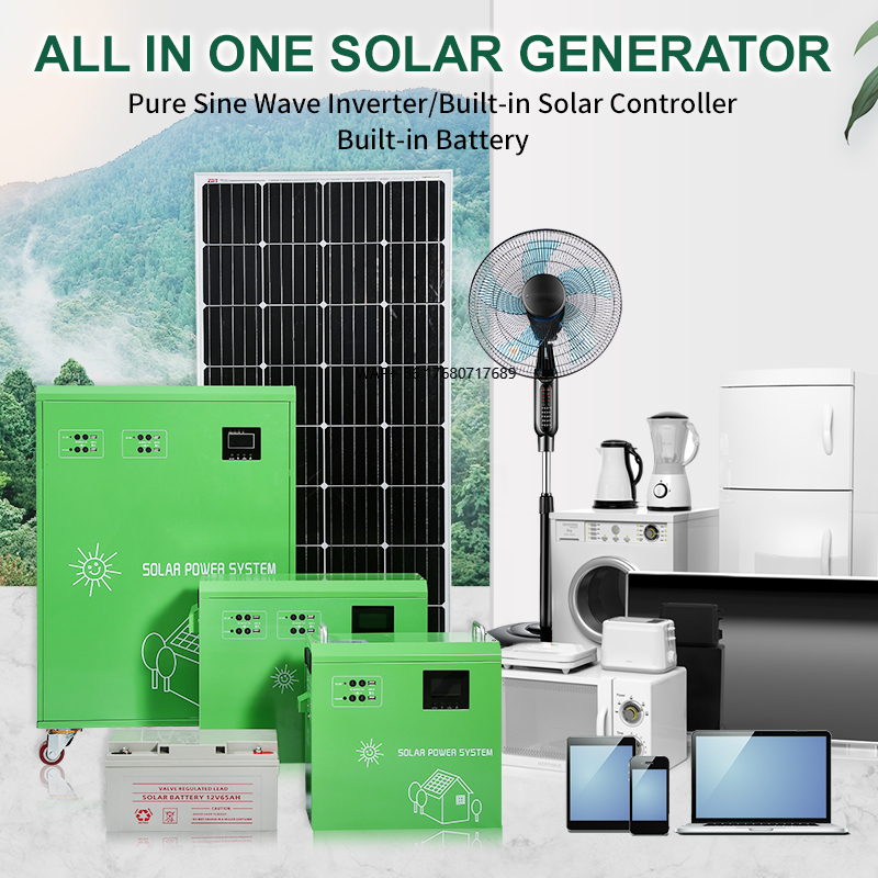 Portable Power Station 500W - サーマル500W 5kw 10kw 20kw ソーラーポータブル電源 オフグリッド発電機