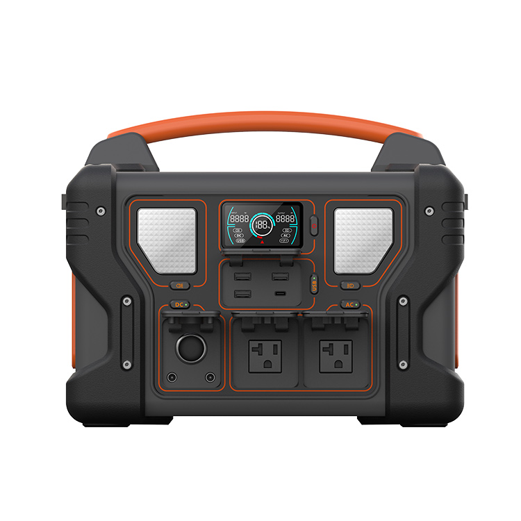 Portable Power Station 600W Ups - ポータブル電源、大容量、300W、500W、600W、ソーラー充電対応、アウトドアキャンプ用、無停電電源装置（UPS）