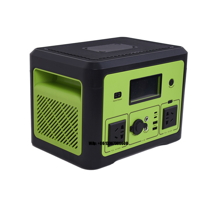 Portable Power Station 600W Ups - 220V 1000W 600W UPS バッテリーバックアップ ポータブル電源