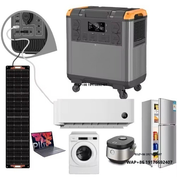 Portable Power Station 1000W Pure Sine - 太陽光発電 1000W-5000W 正弦波ソーラー発電機 家庭用ポータブル電源 LiFePO4バッテリー搭載 ジャンプスターター機能付き