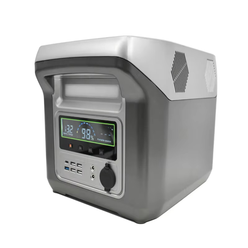 Portable Power Station 1000W Pure Sine - 1000W 768Wh ポータブル電源ステーション LiFePO4 ソーラーパネル発電機 ジャンプスターター