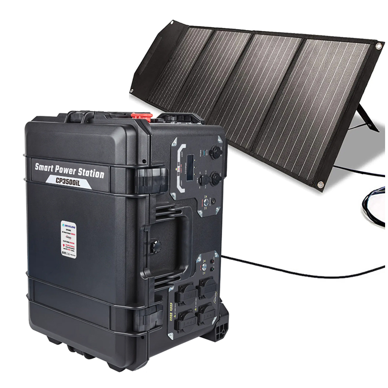Solar Generator 3000W - 多重保護機能を備えたリチウム太陽光発電機 3000Wh ポータブル電源 220Vインバーター 3000W
