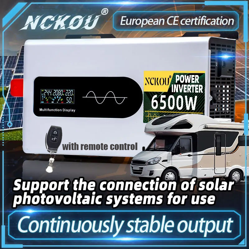 Solar Generator 3000W - インバーサー 12v 24v 48v 72v パラ