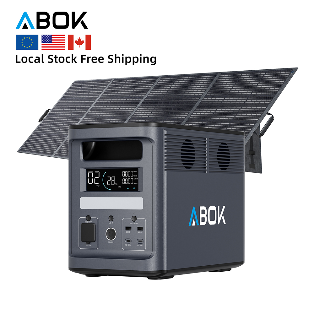 Portable Power Station 2000W Lifepo4 - ABOK US EU 在庫あり 2000W LiFePO4