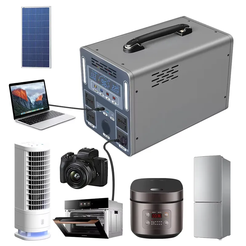 1500Wのポータブル太陽光発電機、1000W、3000W、 - Portable Power Station 1000W Pure Sine のレビューと価格