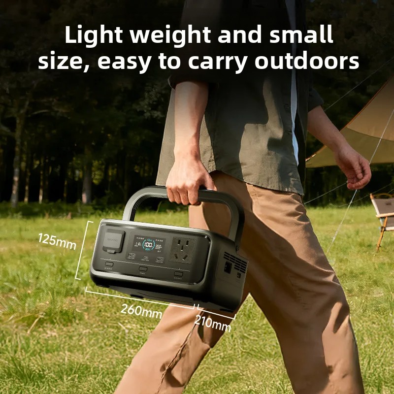 P300ポータブル電源、300W LiFePO4高出力屋外用 - Portable Power Station 300W Camping のレビューと価格