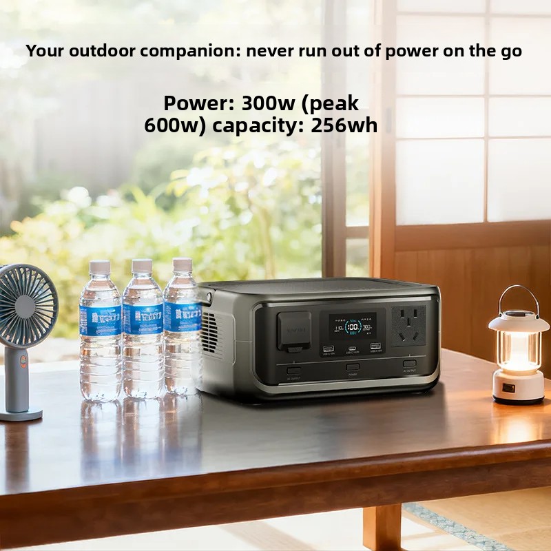 P300ポータブル電源、300W LiFePO4高出力屋外用 - Portable Power Station 300W Camping のレビューと価格