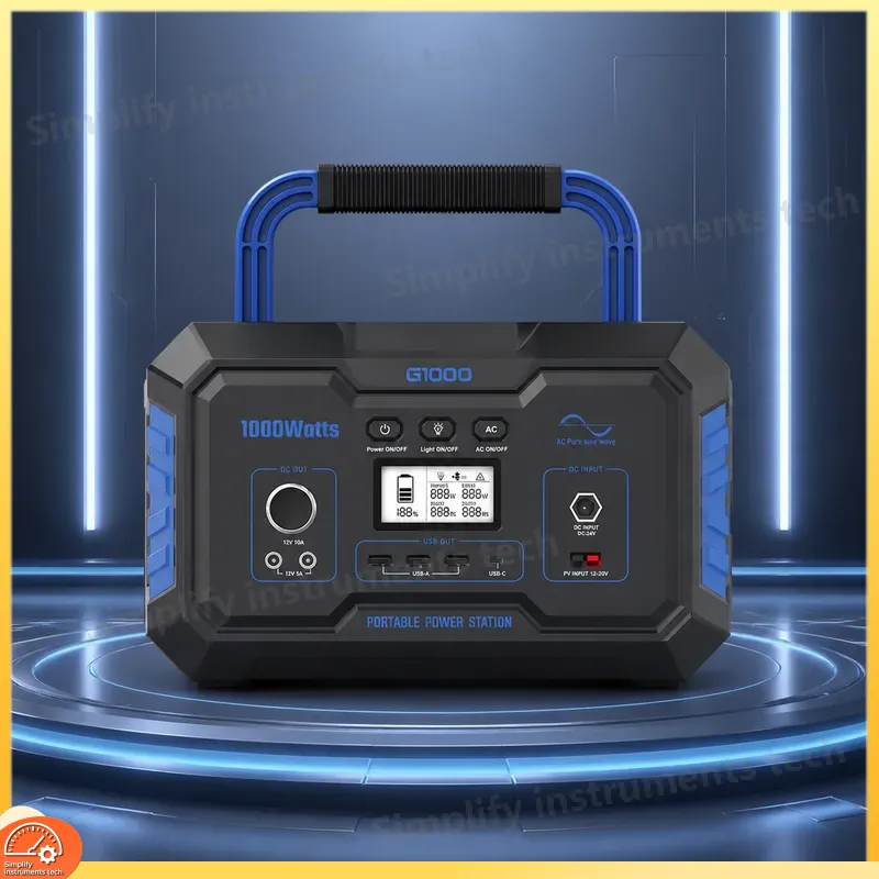 1000Wポータブル電源ソーラージェネレーター、リチウムバッ - Portable Power Station 1000W Pure Sine のレビューと価格