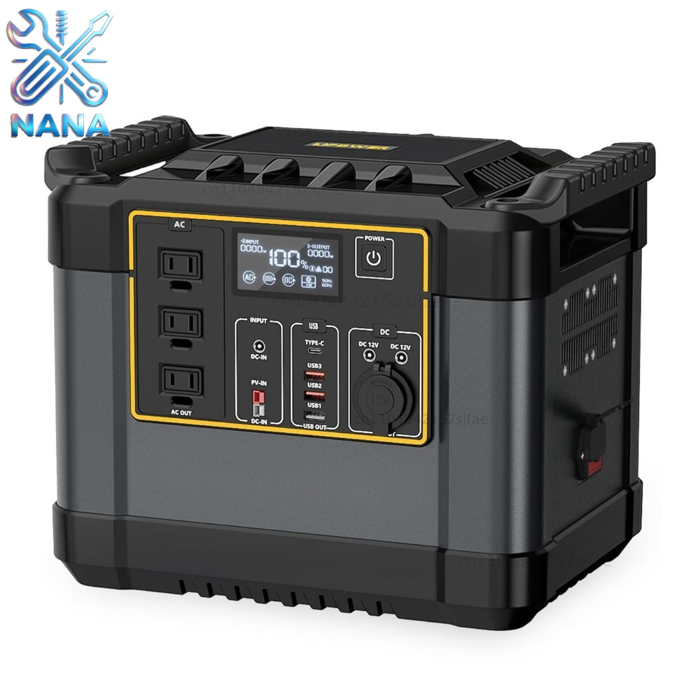 ポータブル電源 1075Wh LiFePO4バッテリー、12 - Portable Power Station 2000W Lifepo4 のレビューと価格