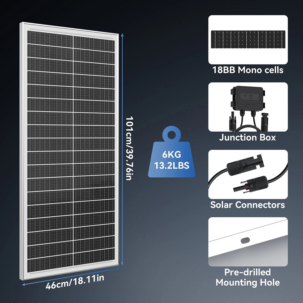 RVPOZWER 400W/200W/100W リジッドソー - Solar Panel 400W Rigid Monocrystalline のレビューと価格
