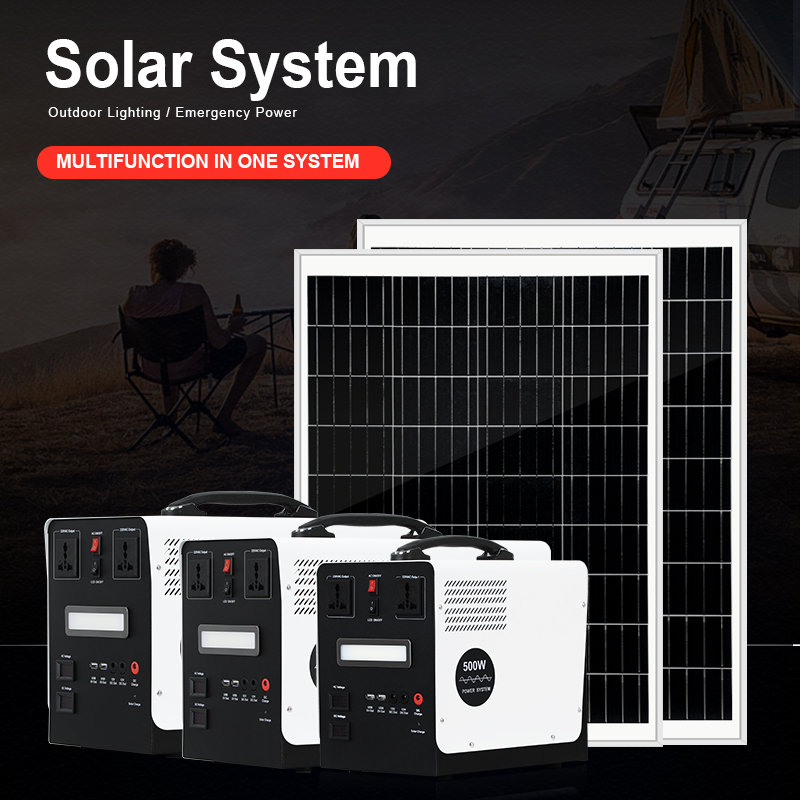 ソーラーポータブル発電機 500w 1000w 1500w  - Portable Power Station 500W のレビューと価格