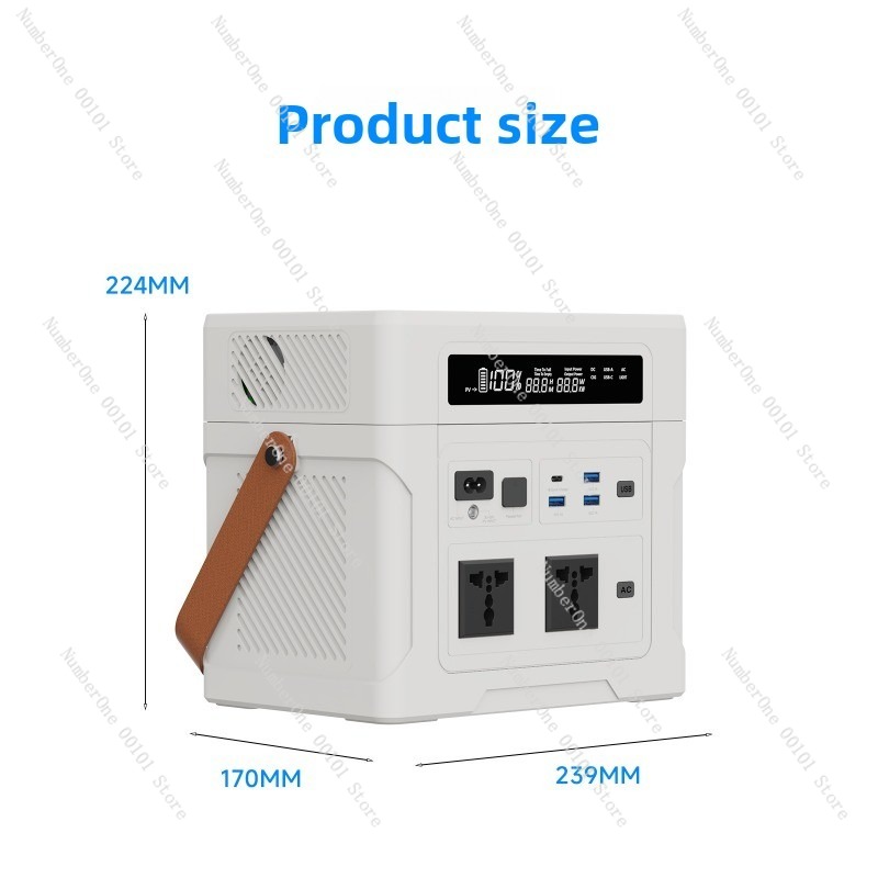 ポータブル1000W屋外電源 大容量蓄電池 バックアップ ポ - Portable Power Station 1000W のレビューと価格