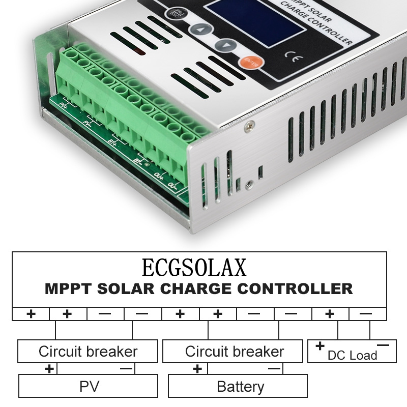 米国在庫：ECGSOLAX 60A MPPTソーラー充電コン - Mppt Solar Charge Controller 60A のレビューと価格