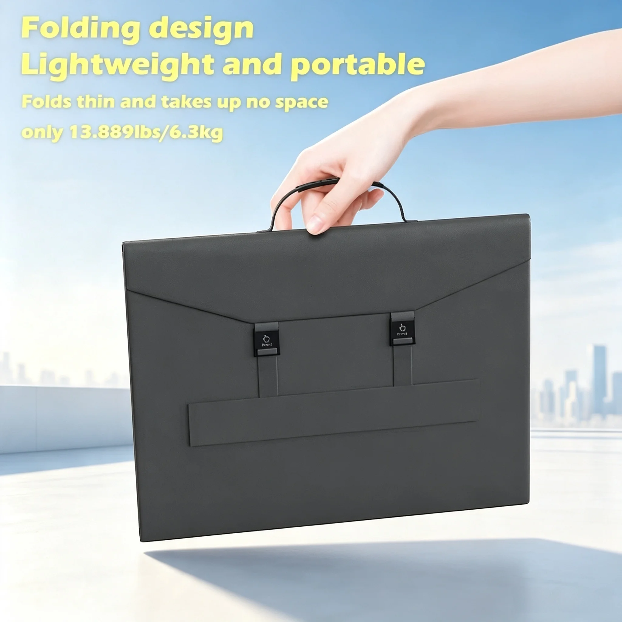 12V急速充電対応、2000Wの折りたたみ式ソーラー発電機  - Solar Panel 200W Portable Foldable のレビューと価格