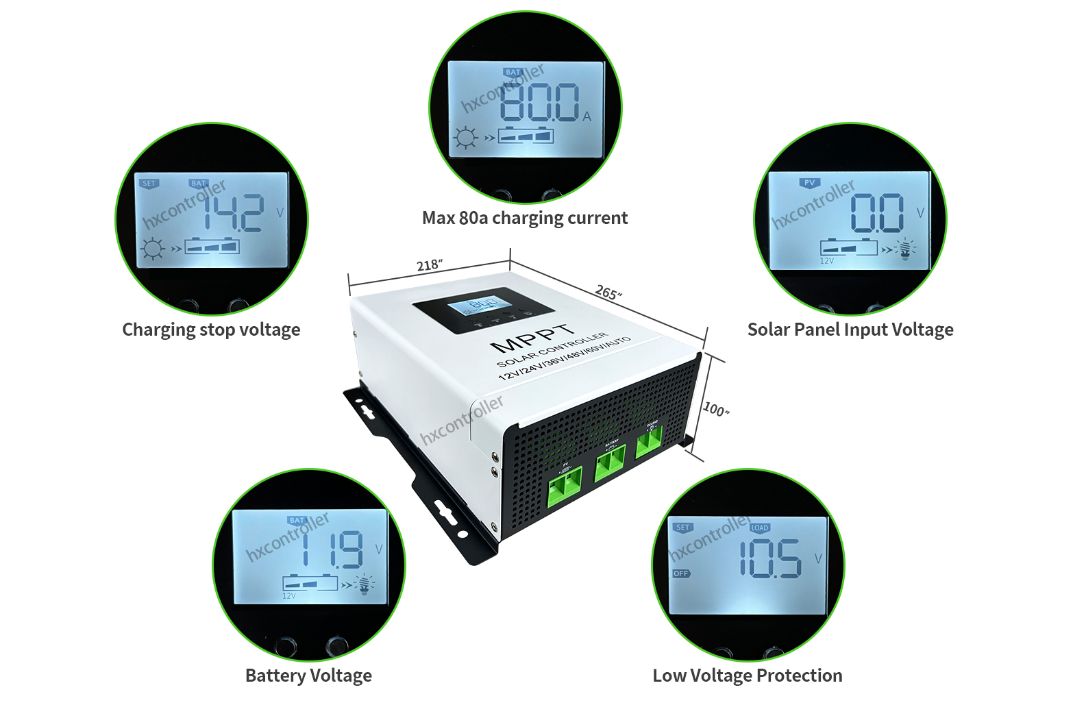 MPPT 40A 60A 80A 180VDC ソーラーチャ - Mppt Solar Charge Controller 60A のレビューと価格