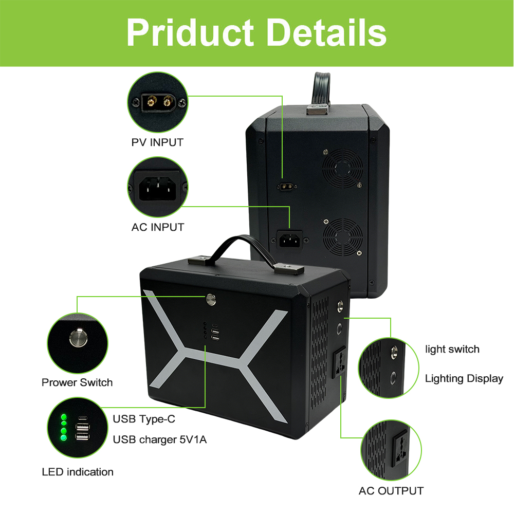 500W 220V 230V ユニバーサルプラグ ポーラーま - Portable Power Station 500W のレビューと価格