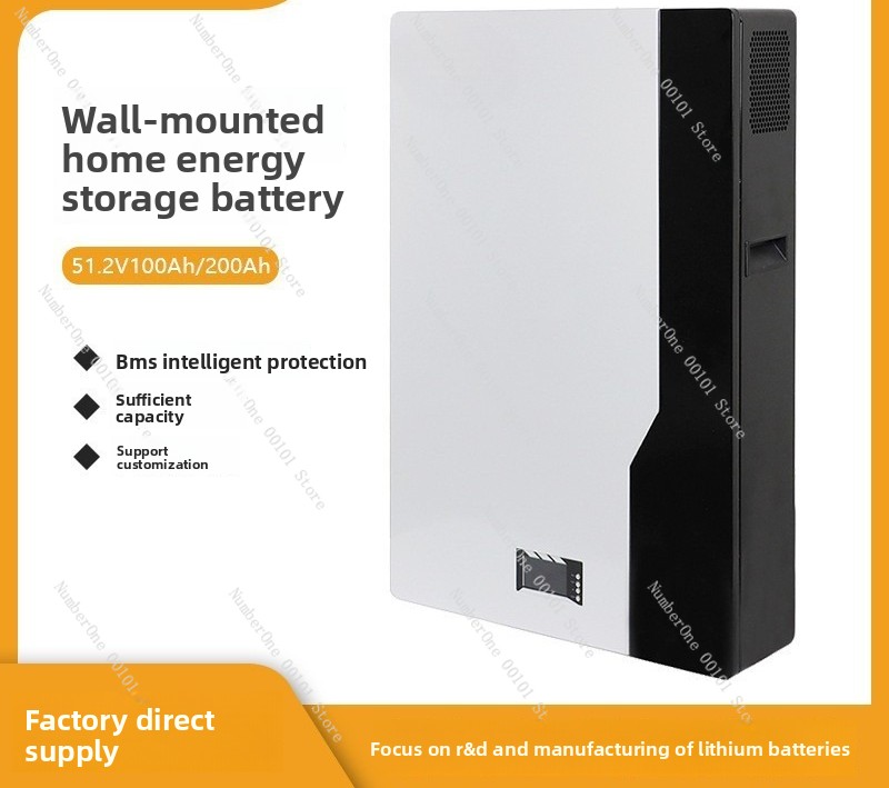 壁掛け型家庭用蓄電池 51.2V 100AH、新型LiFeP - Home Backup Battery 10Kwh Lifepo4 のレビューと価格