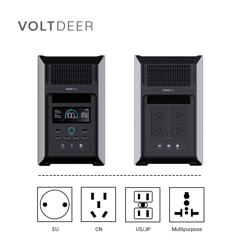 ポータブル2400Wh LiFePO4パワーステーション ソ - Power Station 2400Wh Lifepo4 のレビューと価格