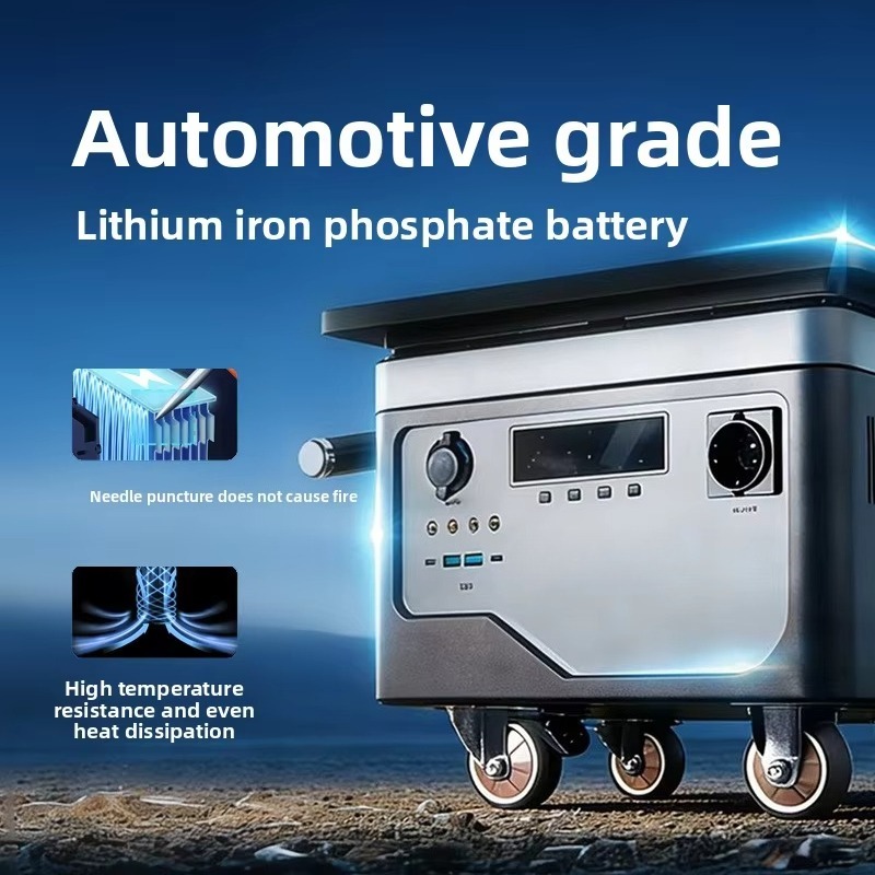220Vポータブル屋外電源2000WソーラーLiFePO4バ - Portable Power Station 2000W Lifepo4 のレビューと価格
