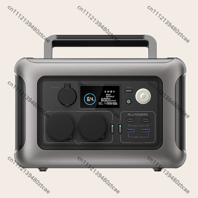 屋外用ポータブル電源 600W PD 100W アプリ制御  - Portable Power Station 600W Ups のレビューと価格