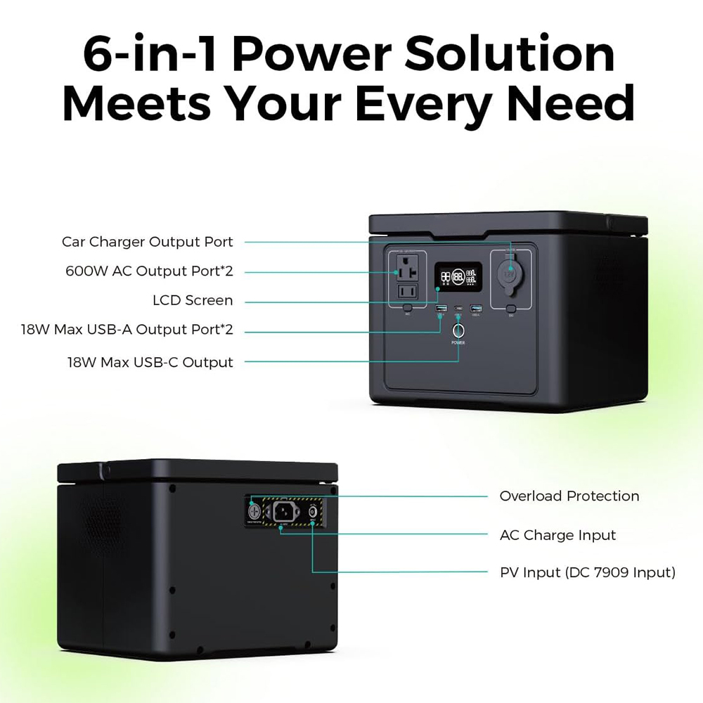 卸売 S03pro 軽量屋外ソーラー発電機 600W 512 - Portable Power Station 600W Ups のレビューと価格