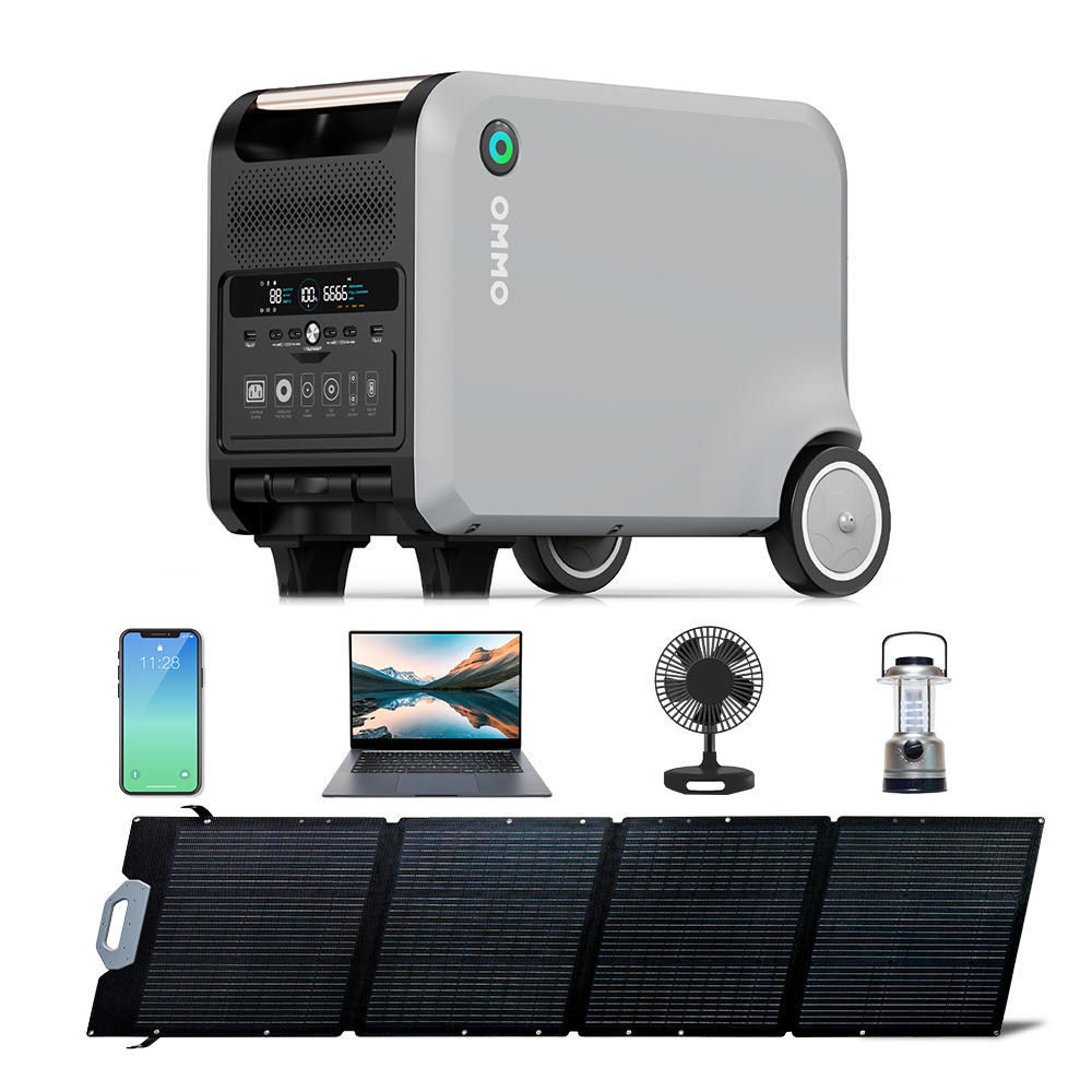 OMMO OM-PV200Z 高効率200Wオールブラック折 - Solar Panel 200W Portable Foldable のレビューと価格