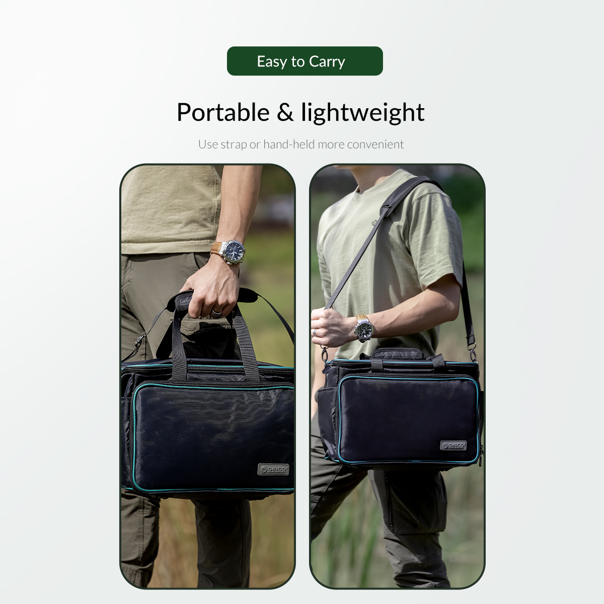 Orico-ポータブル屋外ステーション用収納バッグ,キャンプ - Portable Power Station 300W Camping のレビューと価格