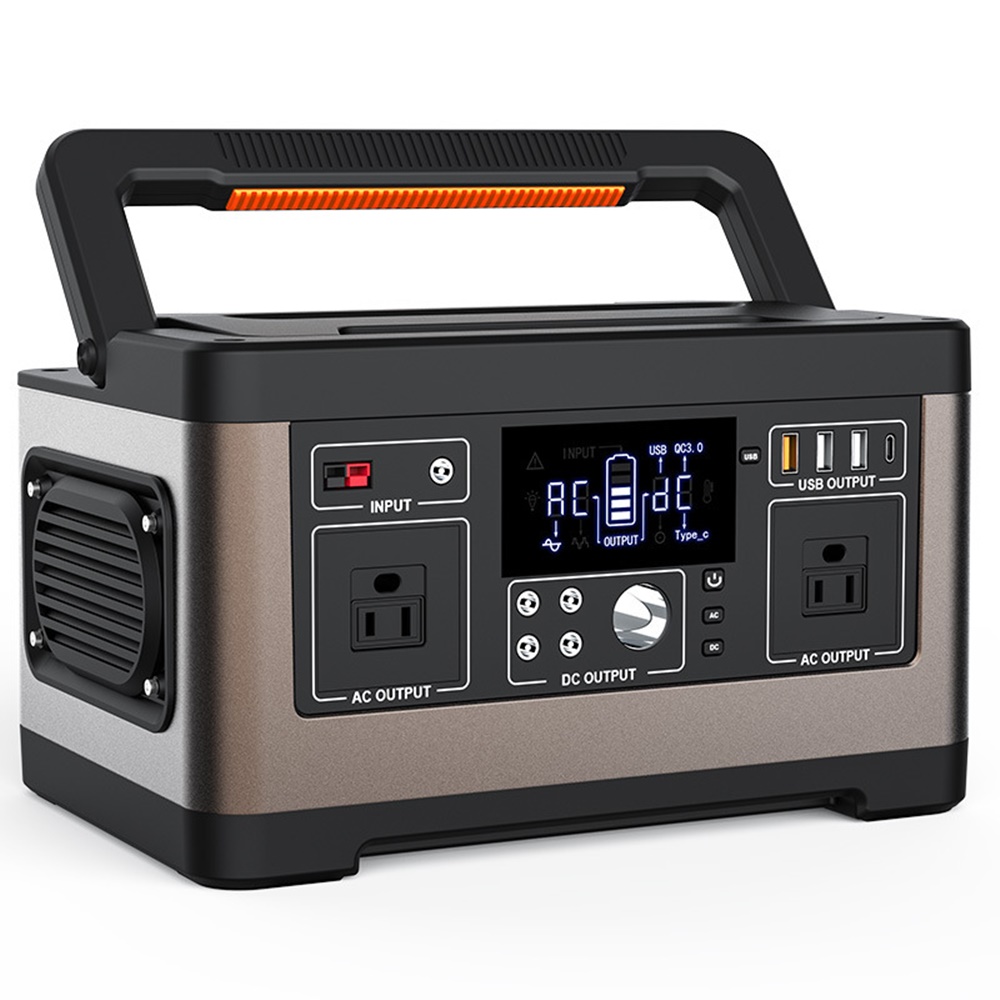 ポータブルソーラー発電所 AC 220V 500W 499W - Portable Power Station 500W のレビューと価格