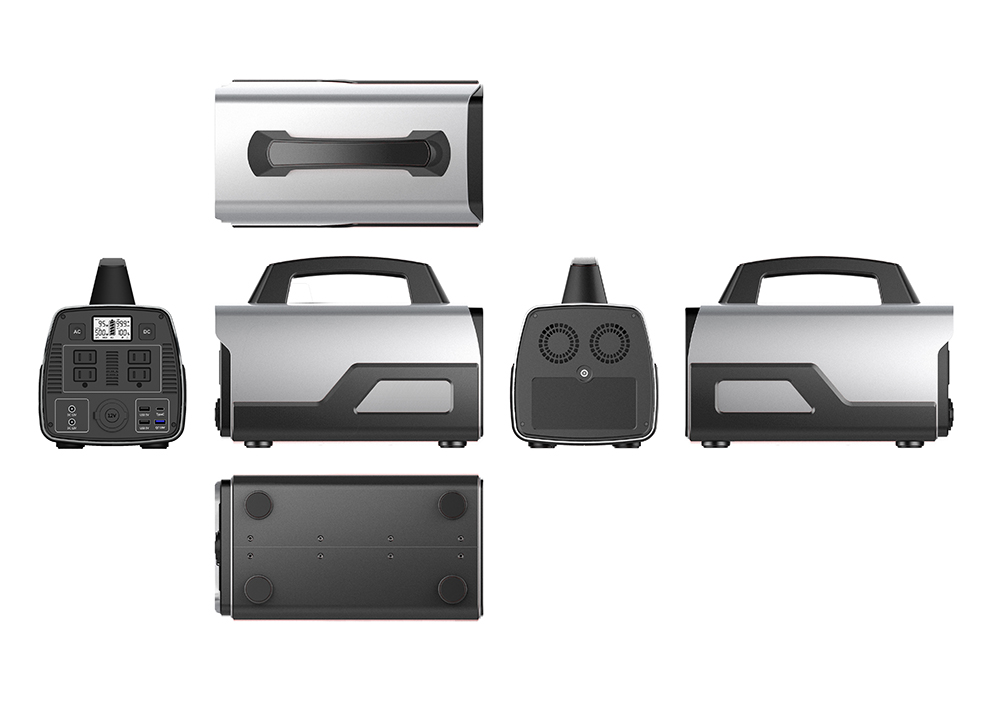 ポータブル300W/500Wモバイルソーラー発電所、折りたた - Portable Power Station 300W Camping のレビューと価格