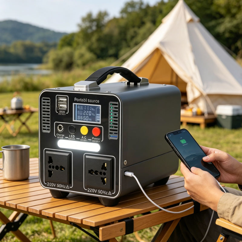 300W 166.5Wh/333Wh ポータブル電源 ソーラ - Portable Power Station 300W Camping のレビューと価格