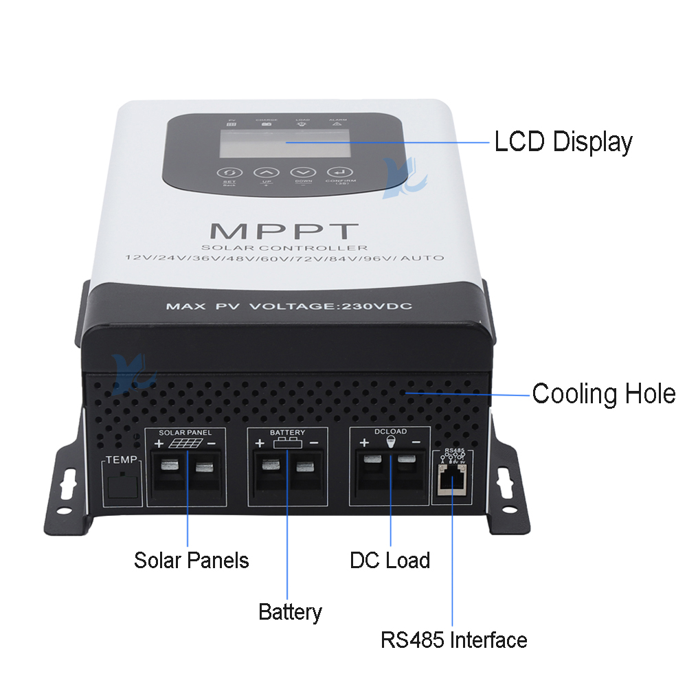 MPPTソーラーチャージコントローラー 12V 24V 48 - Mppt Solar Charge Controller 60A のレビューと価格