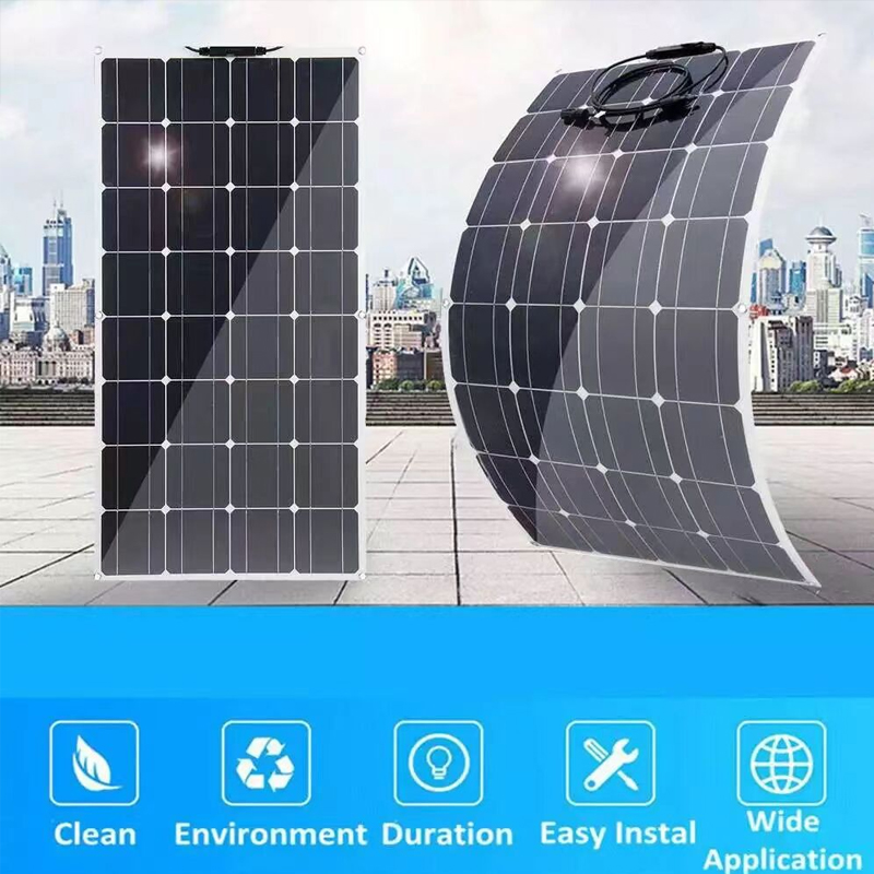 N型18BB フレキシブルソーラーパネル 100W-400W - Solar Panel 400W Rigid Monocrystalline のレビューと価格