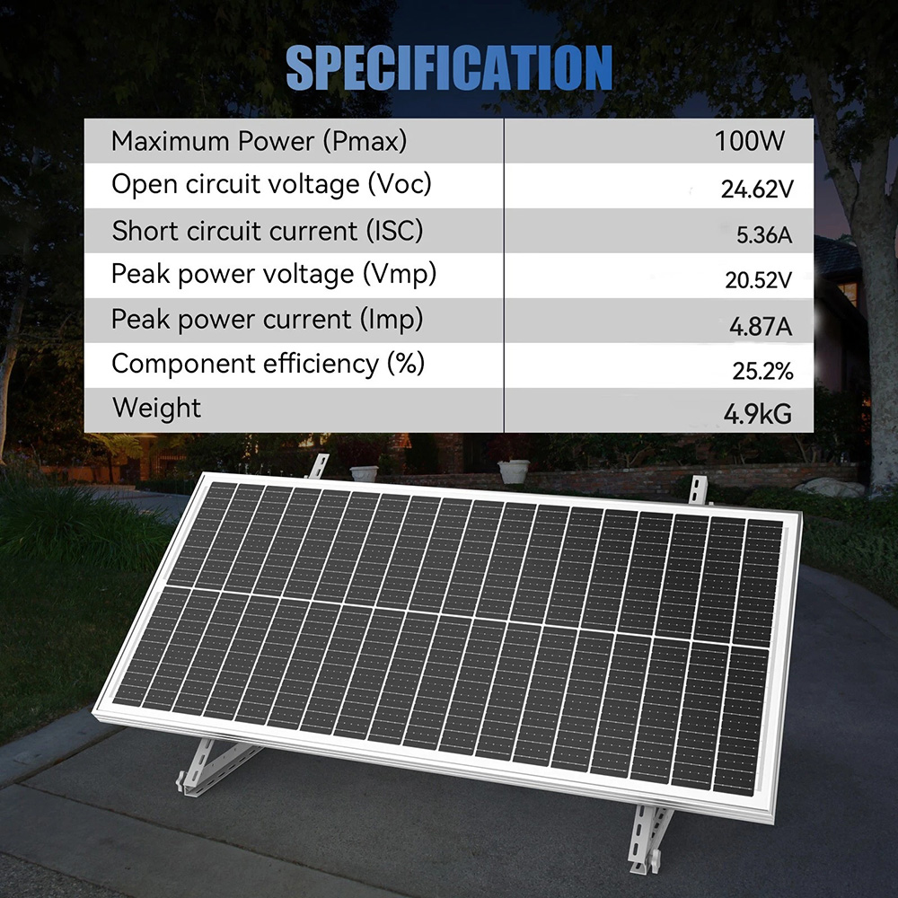 RVPOZWER 400W/200W/100W リジッドソー - Solar Panel 400W Rigid Monocrystalline のレビューと価格