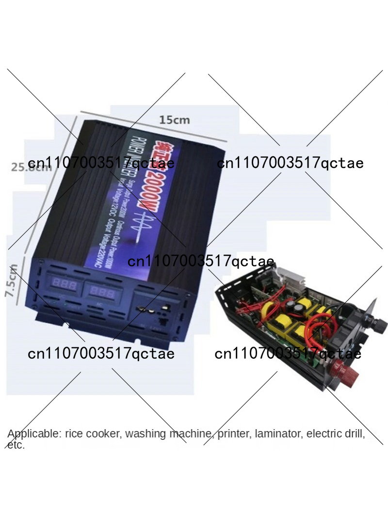 低価格 1000W 2000W DC 12V 24V から  - Portable Power Station 1000W Pure Sine のレビューと価格