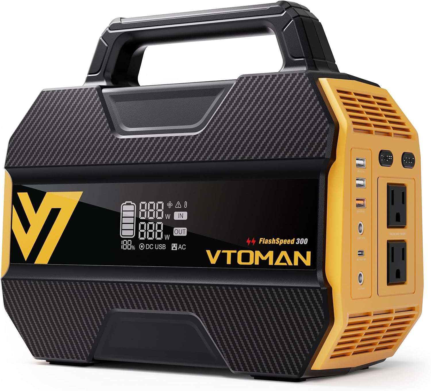 ポータブル電源 300W 230Wh LiFePO4バッテリ - Portable Power Station 300W Camping のレビューと価格
