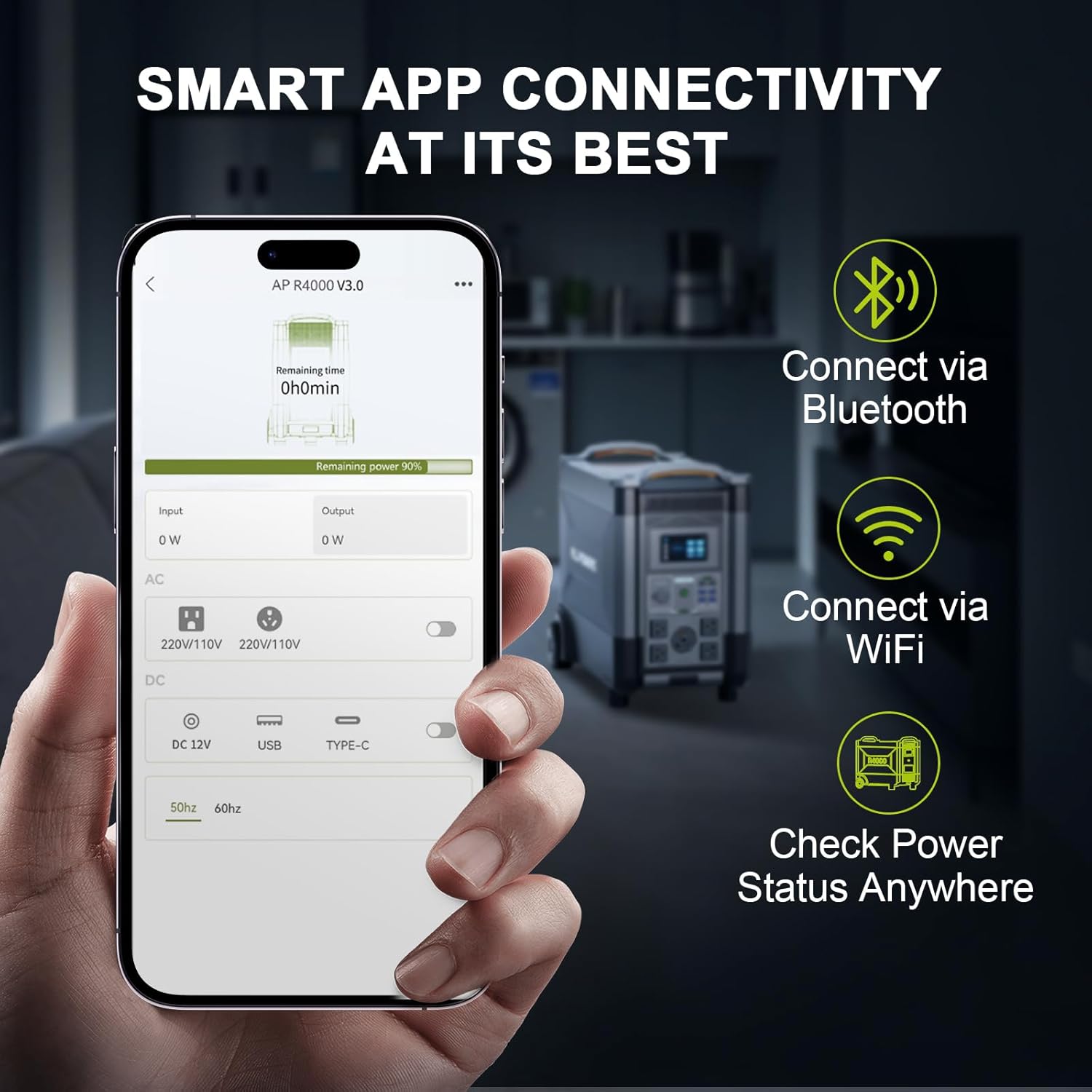 ALLPOWERS R4000 拡張可能なポータブル電源 3 - Portable Power Station 2000W Lifepo4 のレビューと価格
