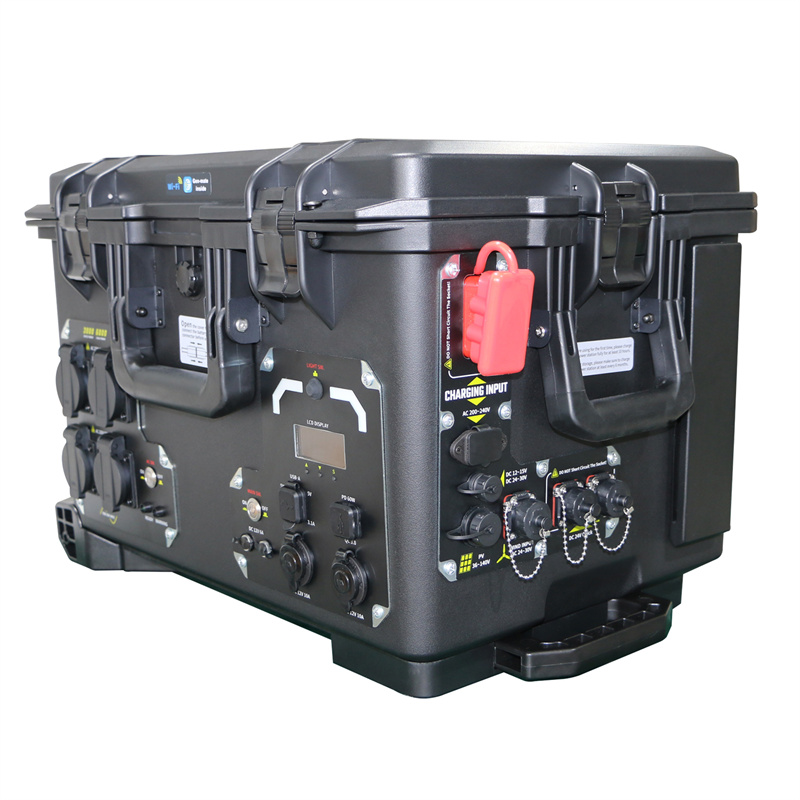 ポータブル電源 3000W。LiFePO4バッテリー内蔵の、 - Solar Generator 3000W のレビューと価格