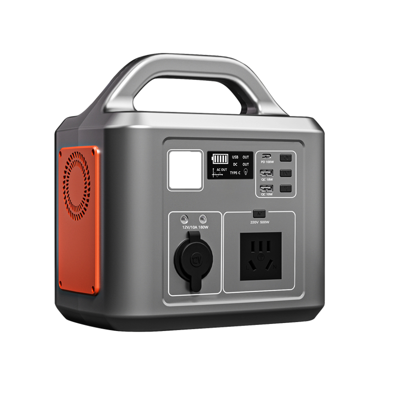 500Wポータブルソーラー発電機 AC DC USBマルチ出 - Portable Power Station 500W のレビューと価格