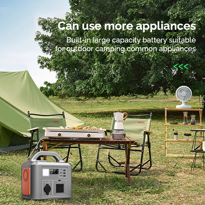 500Wポータブルソーラー発電機 AC DC USBマルチ出 - Portable Power Station 500W のレビューと価格