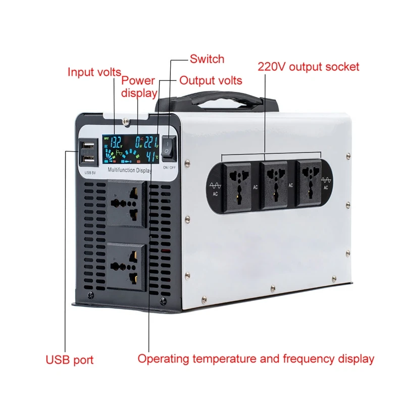 インバーター 正弦波 3000W 5000W 6000W D - Solar Generator 3000W のレビューと価格