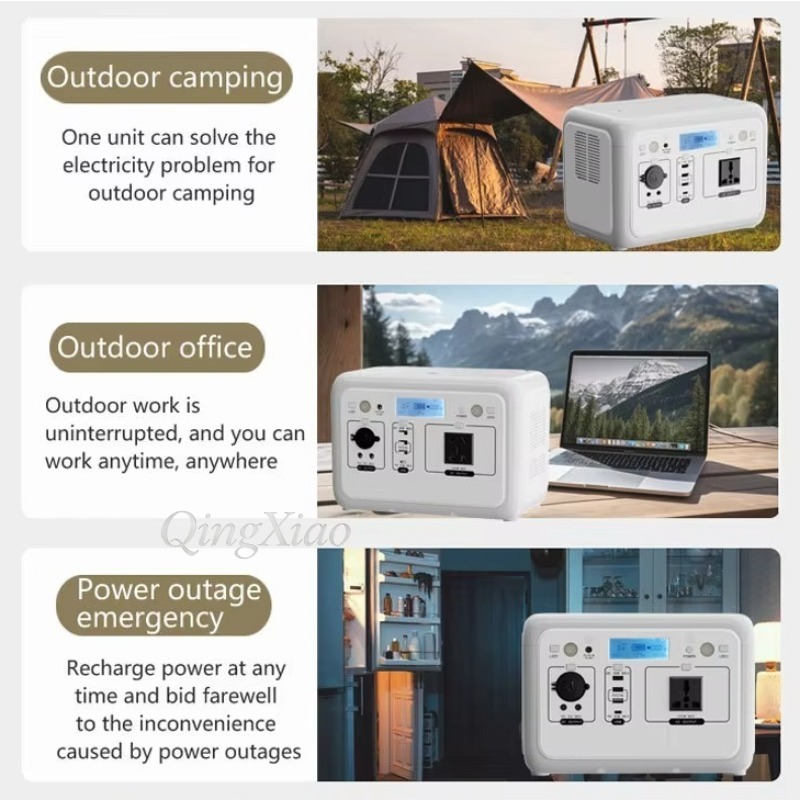 500Wポータブル電源 110V AC 屋外キャンプ用 緊急 - Portable Power Station 500W のレビューと価格