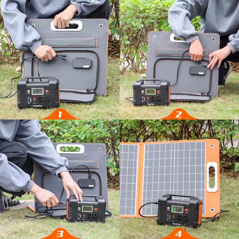 【プロフェッショナル向け】Flashfish E200 20 - Solar Panel 200W Portable Foldable のレビューと価格