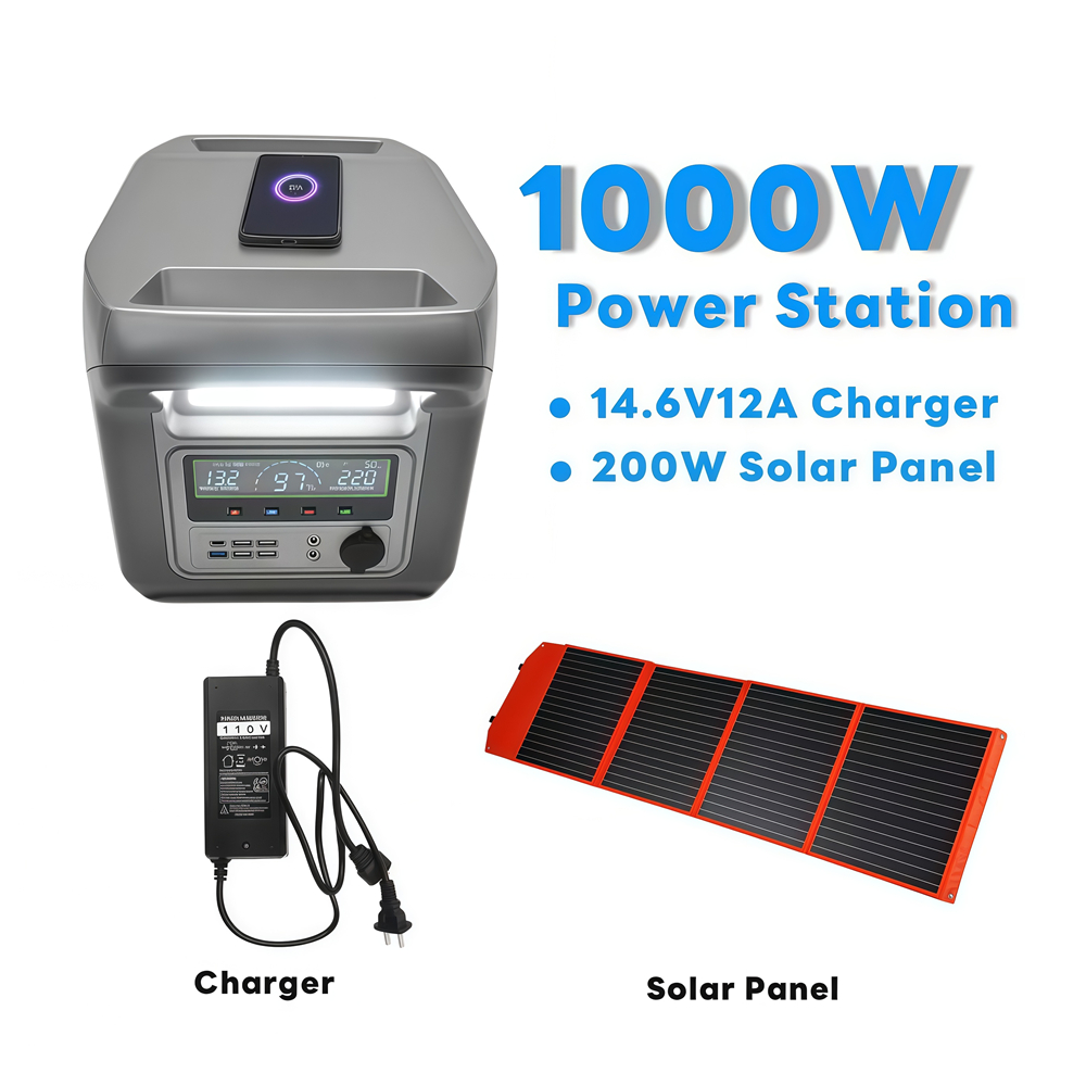 1000W ポータブル電源 LiFePO4 リチウム電池 純 - Portable Power Station 1000W Pure Sine のレビューと価格