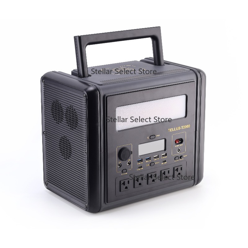 2000W 1536WH ポータブル電源 ソーラー発電機 L - Portable Power Station 2000W Lifepo4 のレビューと価格