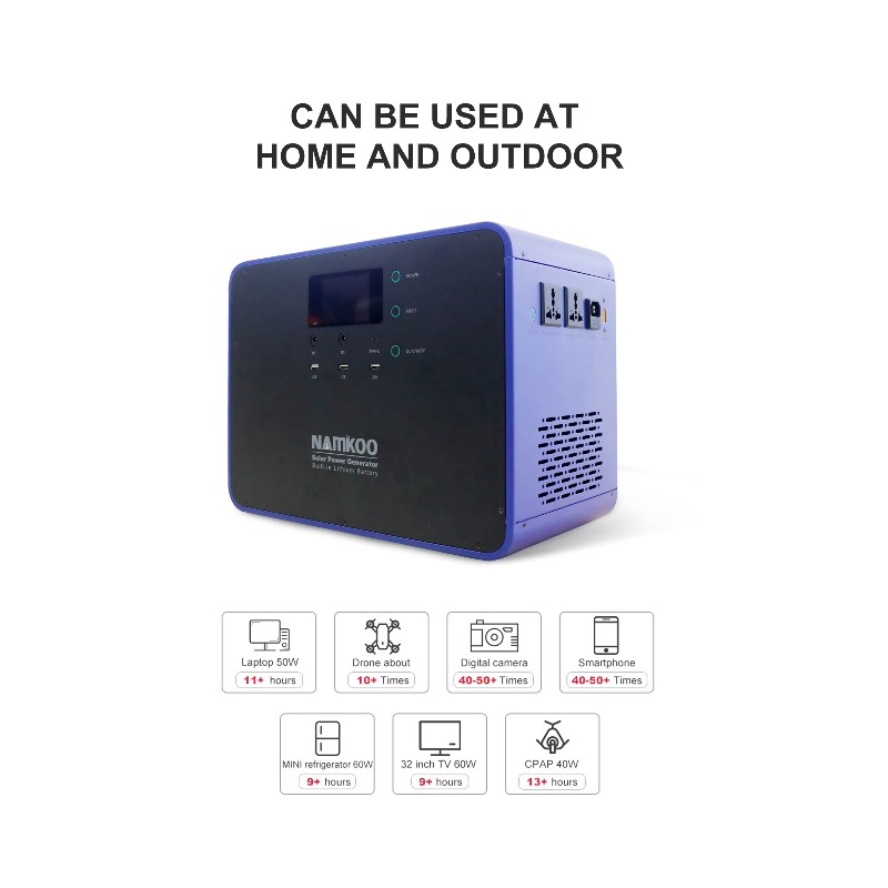 急速充電1kwポータブル電源発電機Lifepo4 1000W - Portable Power Station 1000W のレビューと価格