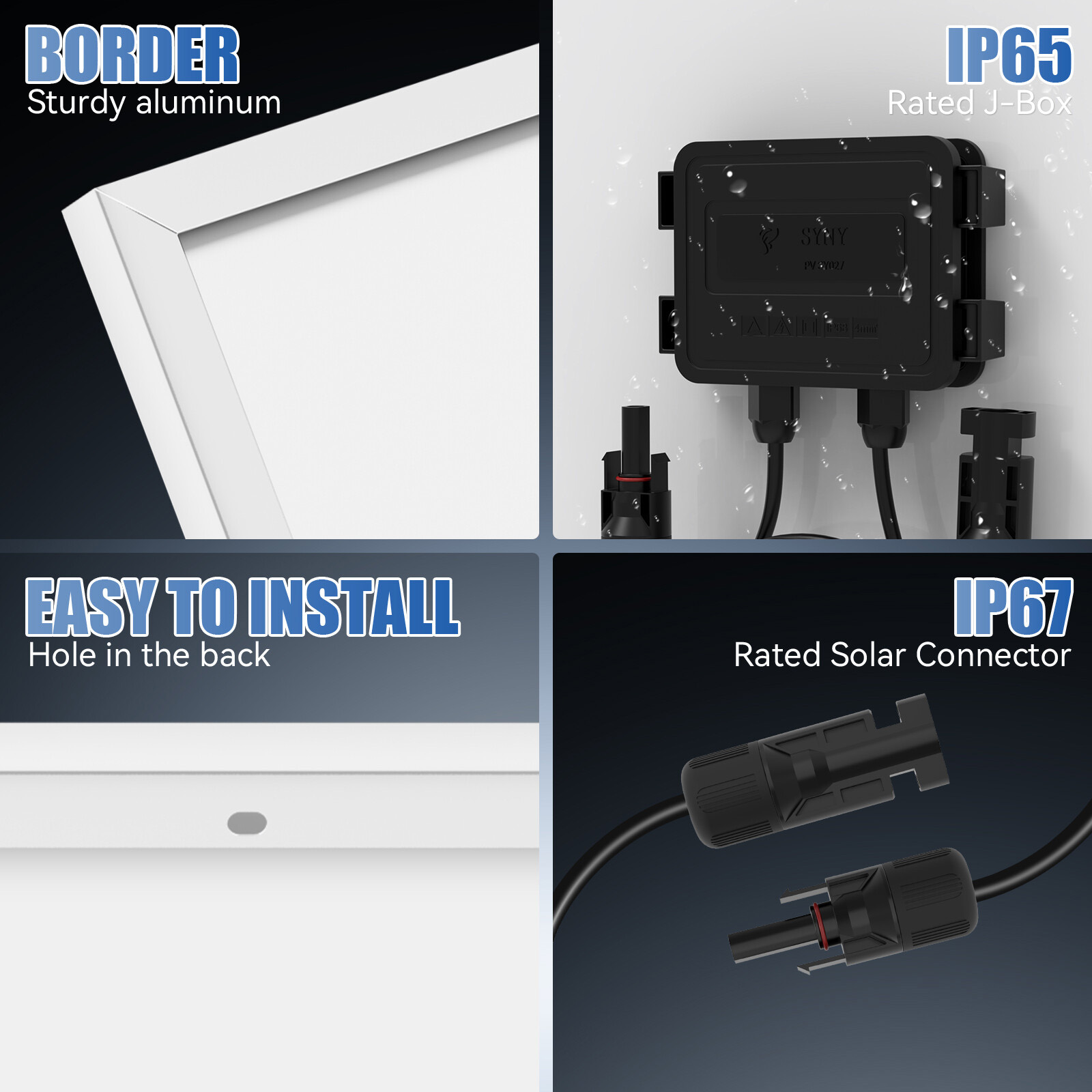 RVPOZWER 12.8V 400/200/100W リジ - Solar Panel 400W Rigid Monocrystalline のレビューと価格