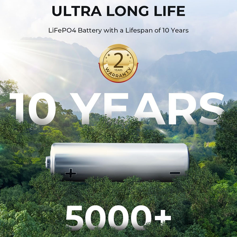 OUKITEL P5000 Pro ポータブル電源、5120 - Portable Power Station 1000W Pure Sine のレビューと価格