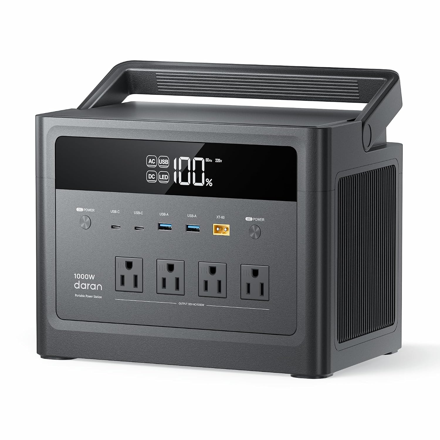 ポータブル電源 1000W、576Wh ソーラー発電機 PD - Portable Power Station 1000W Pure Sine のレビューと価格